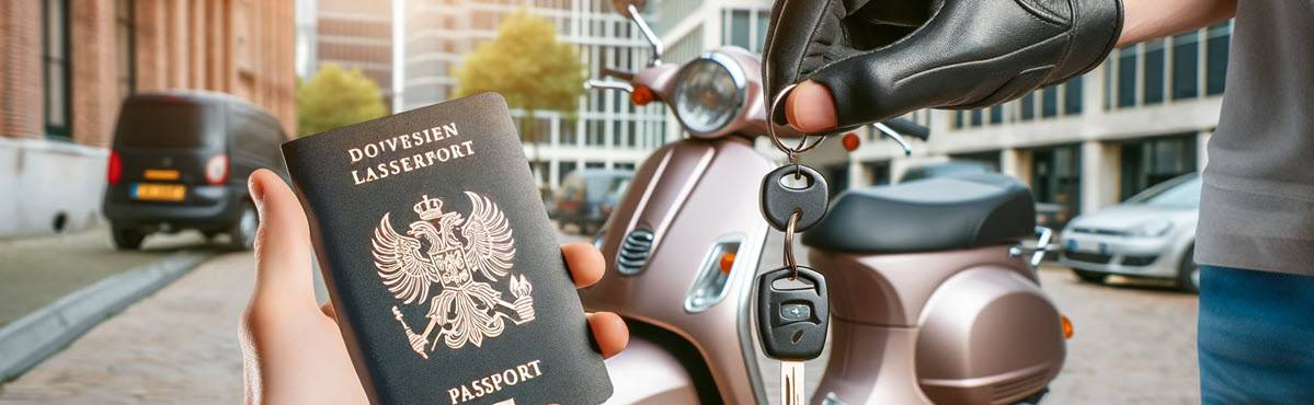 Scooter tenaamstellen met een buitenlandse paspoort of rijbewijs